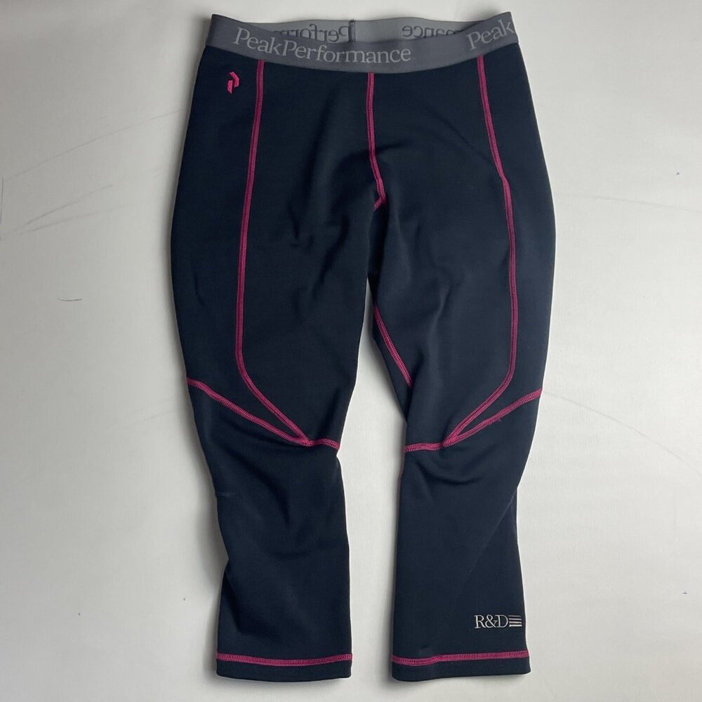 Peak Performance Women Sz M heli mid tights Ski Base layer Thermal
